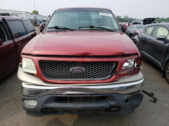 Photo 5 from auction – 2001 FORD F150 SUPER with VIN 1FTRW08L01KB97150