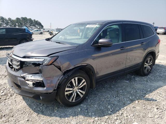 HONDA PILOT EX 2018 with VIN 5FNYF5H30JB026467 - Photo from auction