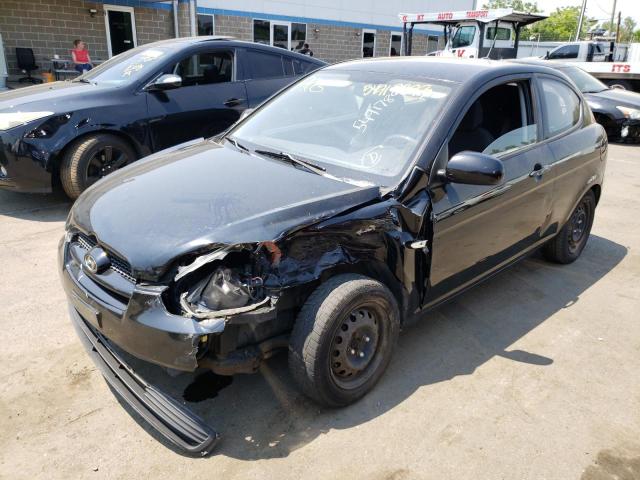 HYUNDAI ACCENT BLU 2010 with VIN KMHCM3AC8AU166767 - Photo from auction