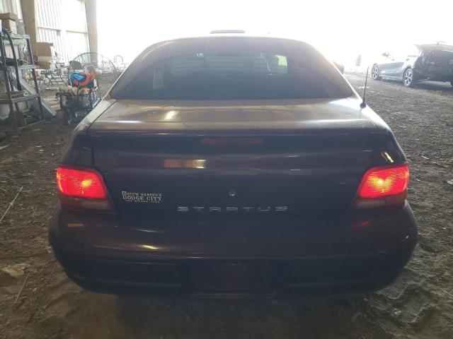 Photo 6 from auction – 2000 DODGE STRATUS SE with VIN 1B3EJ46X3YN101337