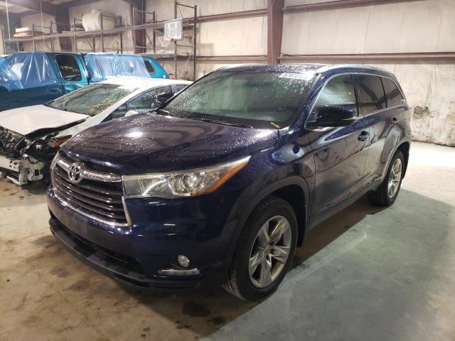TOYOTA HIGHLANDER 2015 with VIN 5TDDKRFH7FS184520 - Photo from auction