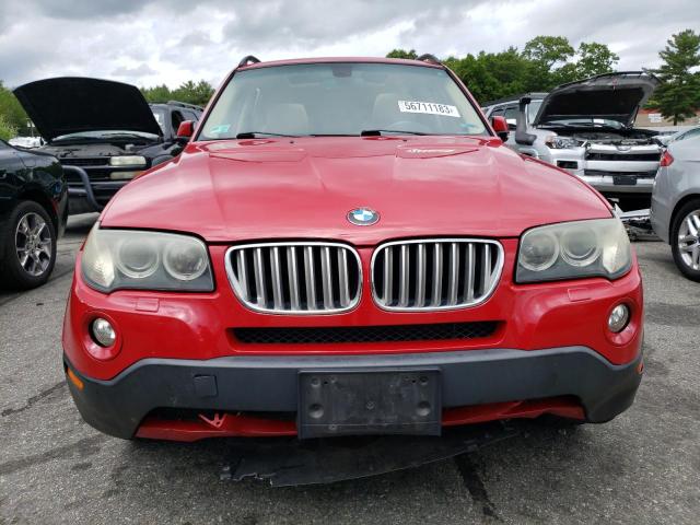 Photo 5 from auction – 2008 BMW X3 3.0SI with VIN WBXPC93498WJ03759