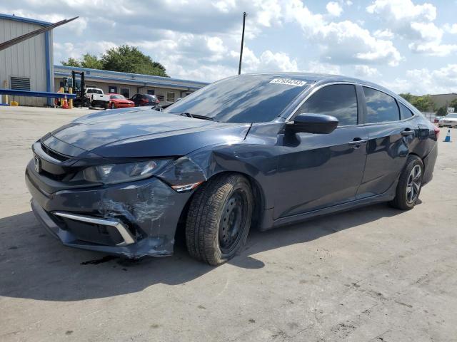 HONDA CIVIC LX 2019 with VIN 19XFC2F67KE050929 - Photo from auction