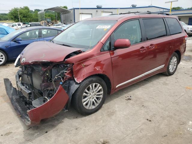 TOYOTA SIENNA XLE 2012 with VIN 5TDYK3DC0CS185476 - Photo from auction