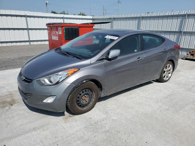 HYUNDAI ELANTRA GL 2011 with VIN 5NPDH4AE7BH075084 - Photo from auction