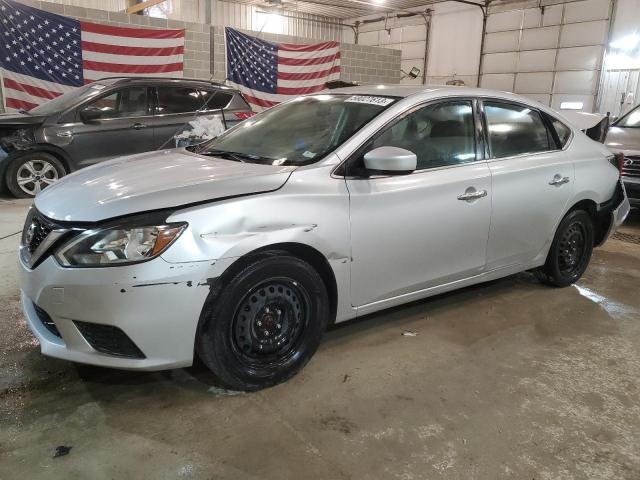 NISSAN SENTRA S 2018 with VIN 3N1AB7AP1JY315046 - Photo from auction