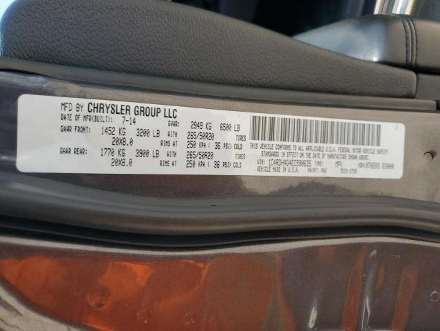 Photo 14 from auction – 2014 DODGE DURANGO SX with VIN 1C4RDHAG4EC590635