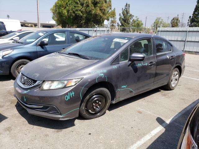 HONDA CIVIC LX 2015 with VIN 19XFB2F59FE209403 - Photo from auction
