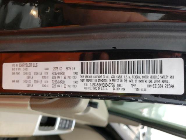Photo 14 from auction – 2009 JEEP LIBERTY LI with VIN 1J8GN58K99W545796