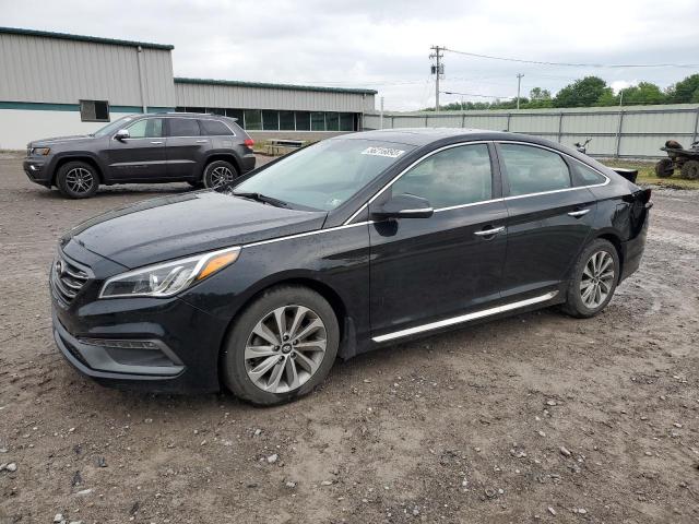 HYUNDAI SONATA SPO 2017 with VIN 5NPE34AF4HH439143 - Photo from auction