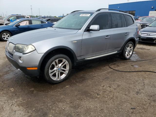 BMW X3 3.0SI 2008 with VIN WBXPC93478WJ02934 - Photo from auction