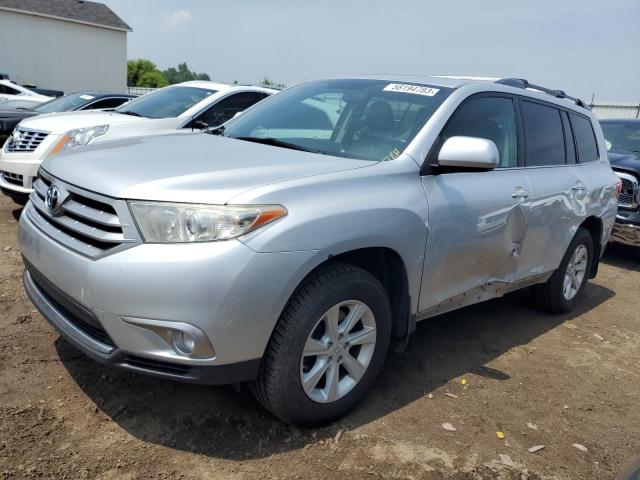 TOYOTA HIGHLANDER 2013 with VIN 5TDBK3EH1DS182166 - Photo from auction