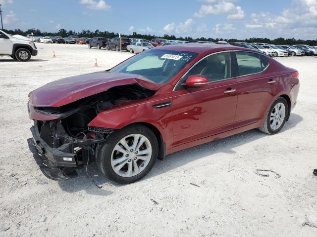 KIA OPTIMA EX 2013 with VIN 5XXGN4A72DG201177 - Photo from auction