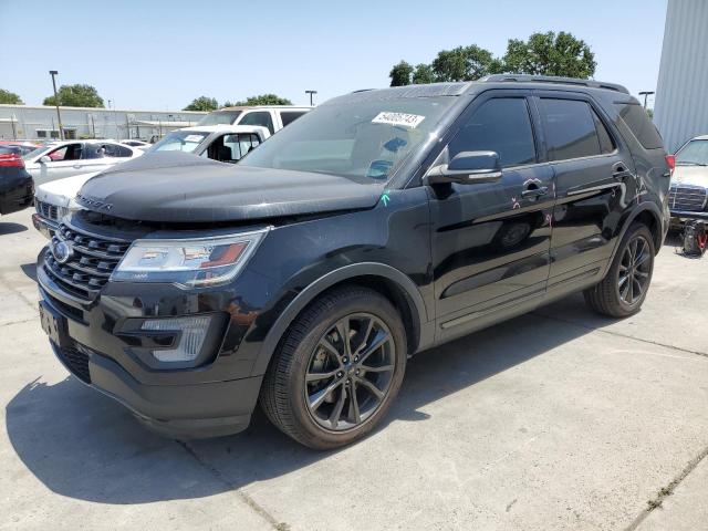 FORD EXPLORER X 2017 with VIN 1FM5K7D80HGC85578 - Photo from auction