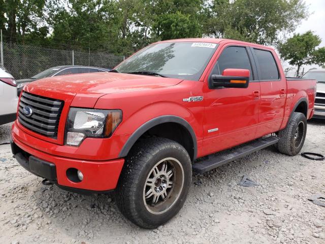 FORD F150 SUPER 2012 with VIN 1FTFW1ET3CFC74652 - Photo from auction