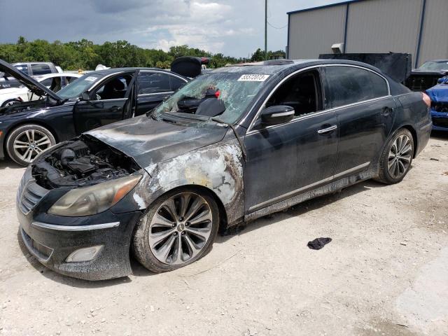 HYUNDAI GENESIS 5. 2012 with VIN KMHGC4DH1CU187044 - Photo from auction