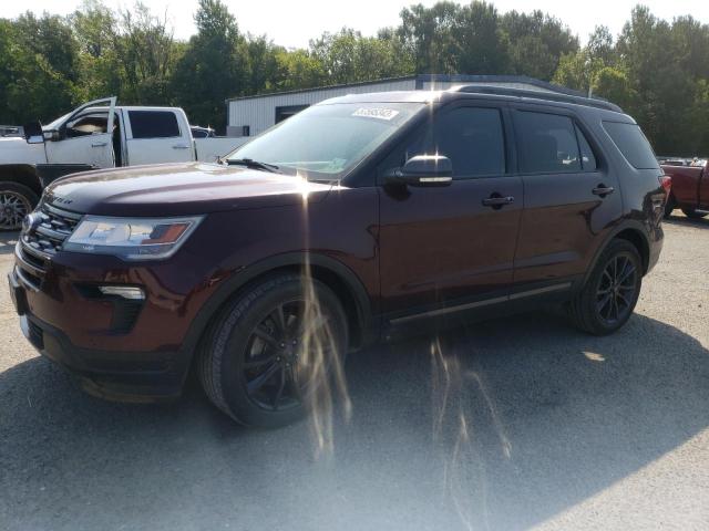 FORD EXPLORER X 2018 with VIN 1FM5K7D81JGB28910 - Photo from auction