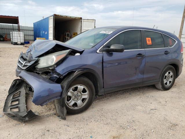 HONDA CR-V LX 2012 with VIN 5J6RM3H34CL023810 - Photo from auction