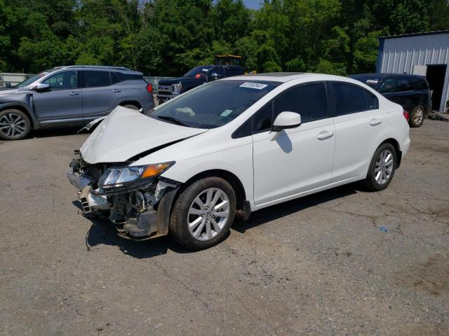 HONDA CIVIC EXL 2012 with VIN 2HGFB2F97CH307947 - Photo from auction