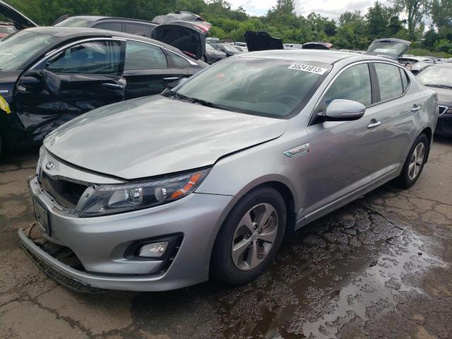 KIA OPTIMA HYB 2014 with VIN KNAGM4AD2E5066889 - Photo from auction
