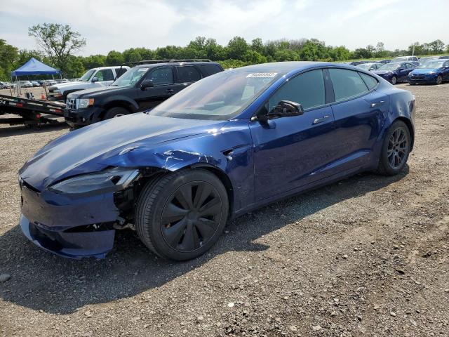 TESLA MODEL S 2021 with VIN 5YJSA1E69MF442405 - Photo from auction