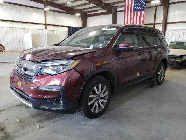 HONDA PILOT EX 2020 with VIN 5FNYF5H30LB002818 - Photo from auction