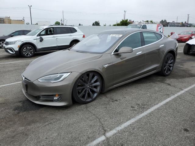 TESLA MODEL S 2016 with VIN 5YJSA1E22GF153058 - Photo from auction