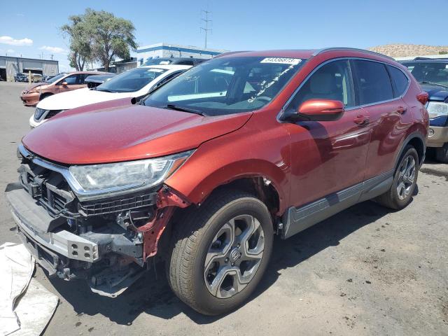 Photo 1 from auction – 2017 HONDA CR-V EX with VIN 5J6RW2H58HL068035
