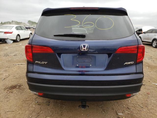 Photo 6 from auction – 2017 HONDA PILOT EX with VIN 5FNYF6H31HB030950