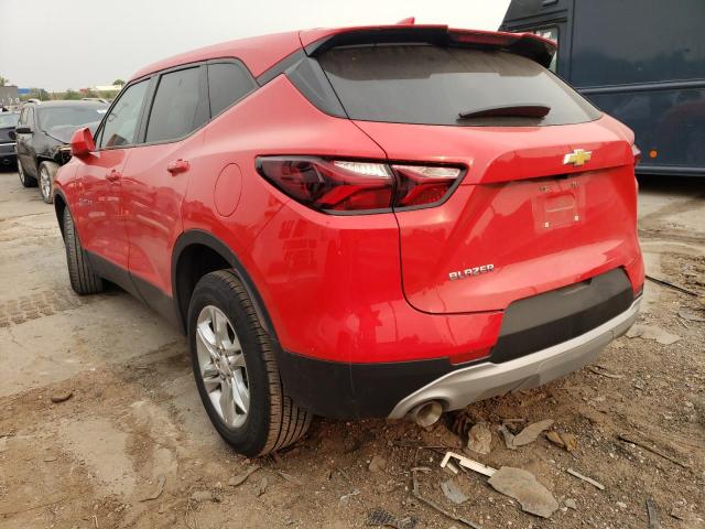 Photo 2 from auction – 2020 CHEVROLET BLAZER 2LT with VIN 3GNKBCRS2LS690427