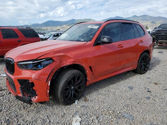 BMW X5 M 2022 with VIN 5YMJU0C06N9M39427 - Photo from auction
