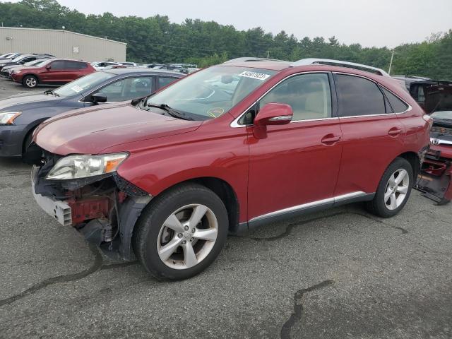 LEXUS RX 350 2010 with VIN JTJBK1BA8A2002404 - Photo from auction