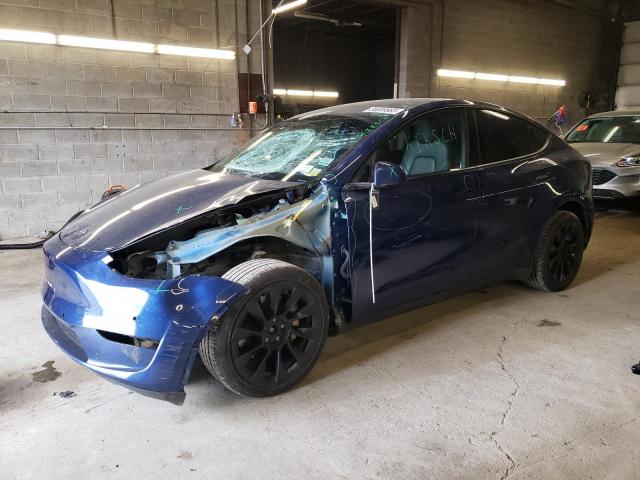 TESLA MODEL Y 2021 with VIN 5YJYGDEE8MF060254 - Photo from auction