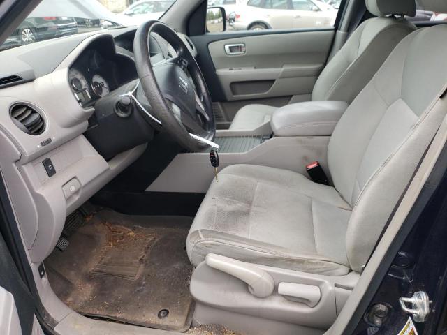 Photo 7 from auction – 2011 HONDA PILOT LX with VIN 5FNYF4H2XBB058393