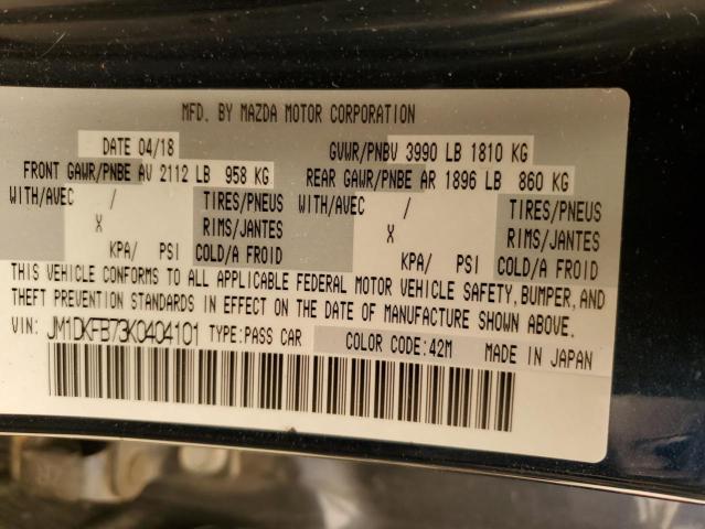 Photo 14 from auction – 2019 MAZDA CX-3 SPORT with VIN JM1DKFB73K0404101