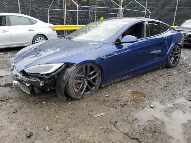 TESLA MODEL S 2022 with VIN 5YJSA1E61NF472340 - Photo from auction