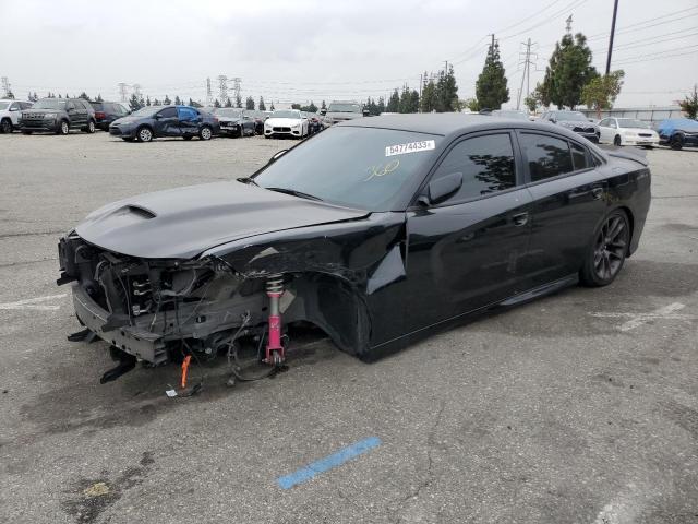 DODGE CHARGER R/ 2021 with VIN 2C3CDXCT6MH522749 - Photo from auction