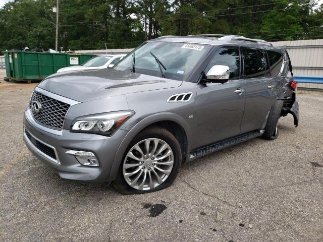 INFINITI QX80 2015 with VIN JN8AZ2NF0F9570480 - Photo from auction
