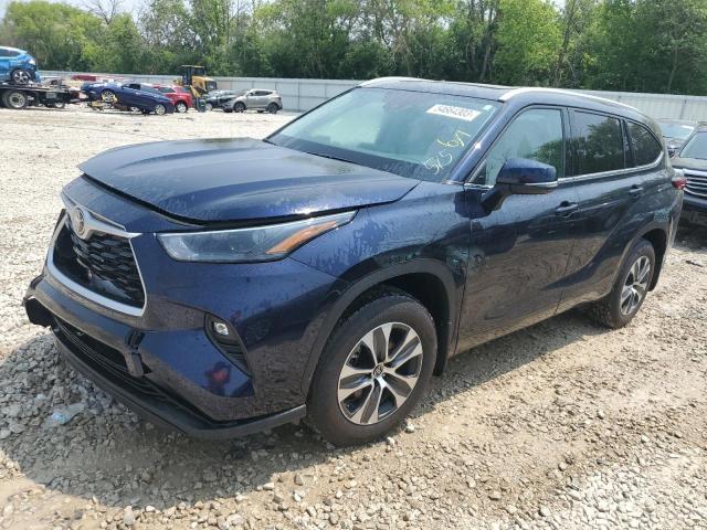 Photo 1 from auction – 2022 TOYOTA HIGHLANDER with VIN 5TDGZRBH6NS247507