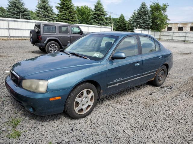HYUNDAI ELANTRA GL 2002 with VIN KMHDN45D22U287628 - Photo from auction