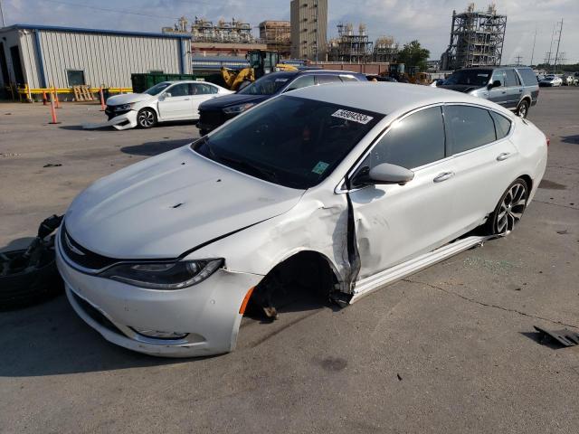 CHRYSLER 200 C 2015 with VIN 1C3CCCCG8FN588826 - Photo from auction