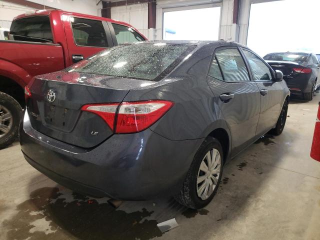 Photo 3 from auction – 2014 TOYOTA COROLLA L with VIN 2T1BURHE5EC130404