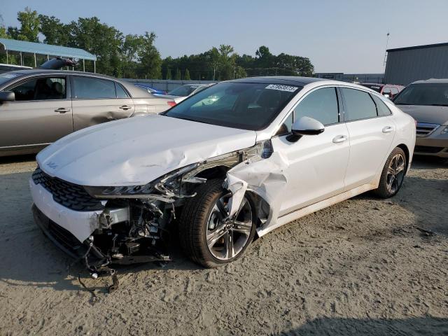 KIA K5 EX 2022 with VIN 5XXG34J24NG121925 - Photo from auction