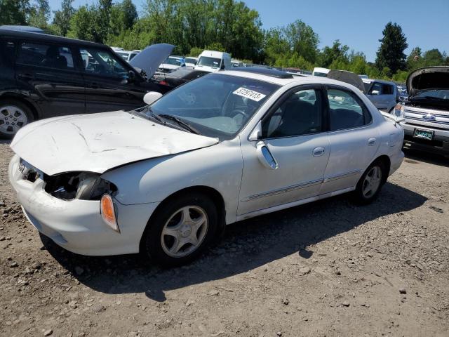 HYUNDAI ELANTRA GL 2000 with VIN KMHJF35F2YU008778 - Photo from auction