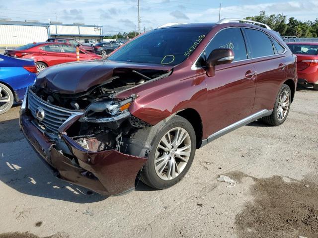 LEXUS RX 350 2013 with VIN 2T2ZK1BA4DC108299 - Photo from auction