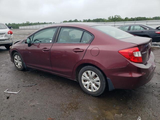 Photo 2 from auction – 2012 HONDA CIVIC LX with VIN 2HGFB2F54CH547745
