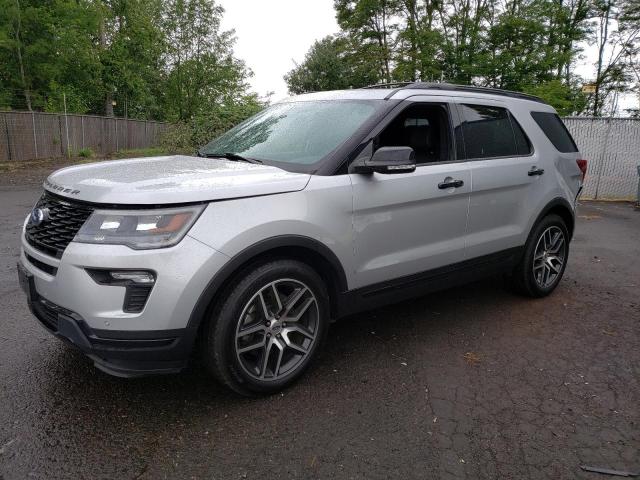 FORD EXPLORER S 2018 with VIN 1FM5K8GTXJGA45840 - Photo from auction