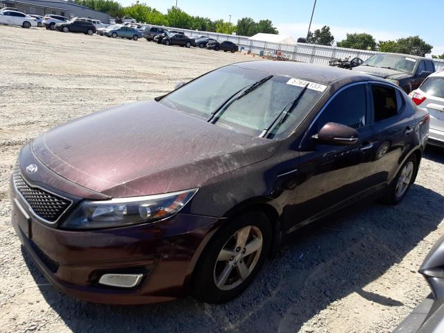 KIA OPTIMA LX 2015 with VIN 5XXGM4A78FG467728 - Photo from auction