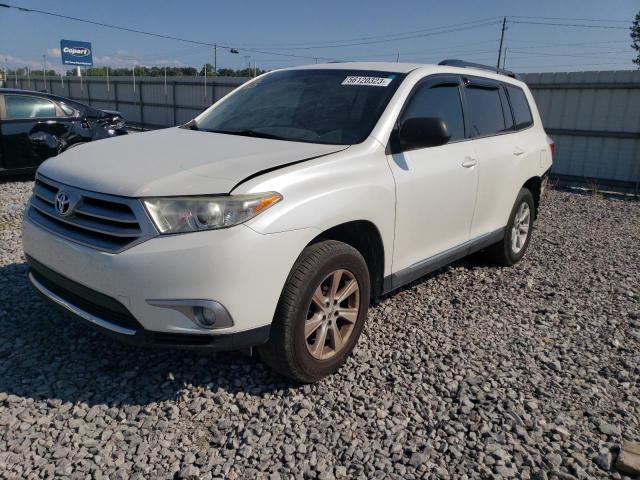 TOYOTA HIGHLANDER 2013 with VIN 5TDZA3EH8DS031987 - Photo from auction