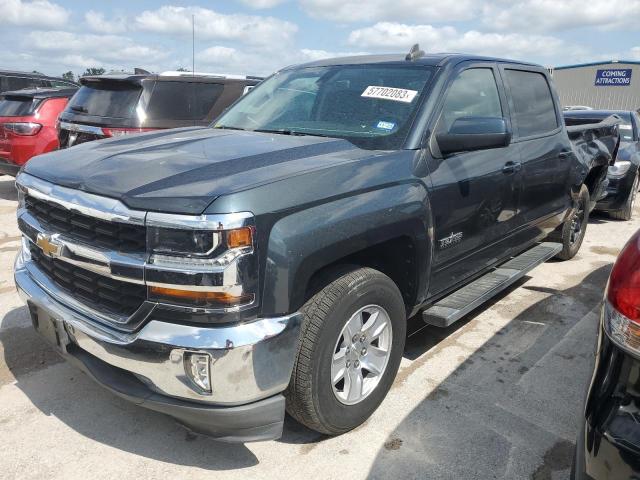 CHEVROLET SILVERADO 2018 with VIN 3GCUCRER3JG389881 - Photo from auction